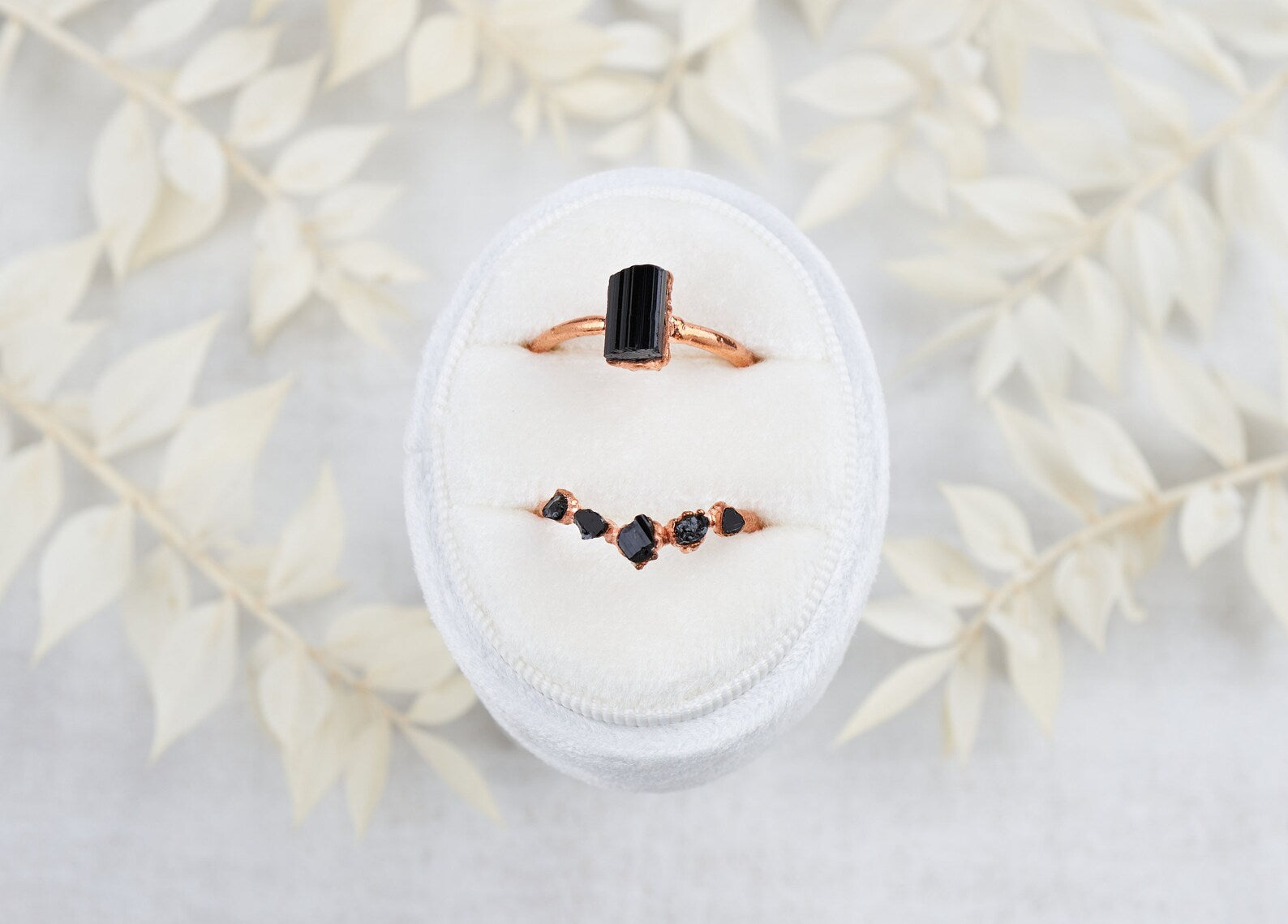 Black Tourmaline ring | Octavia