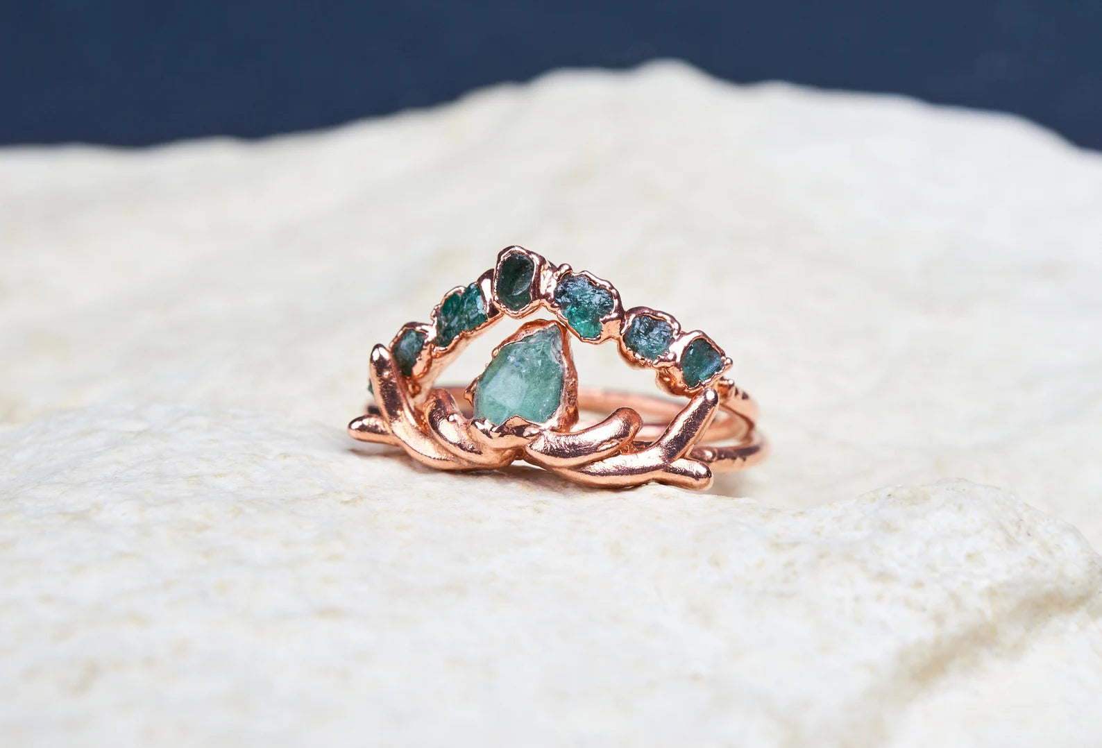 Forest wedding ring | Fawn
