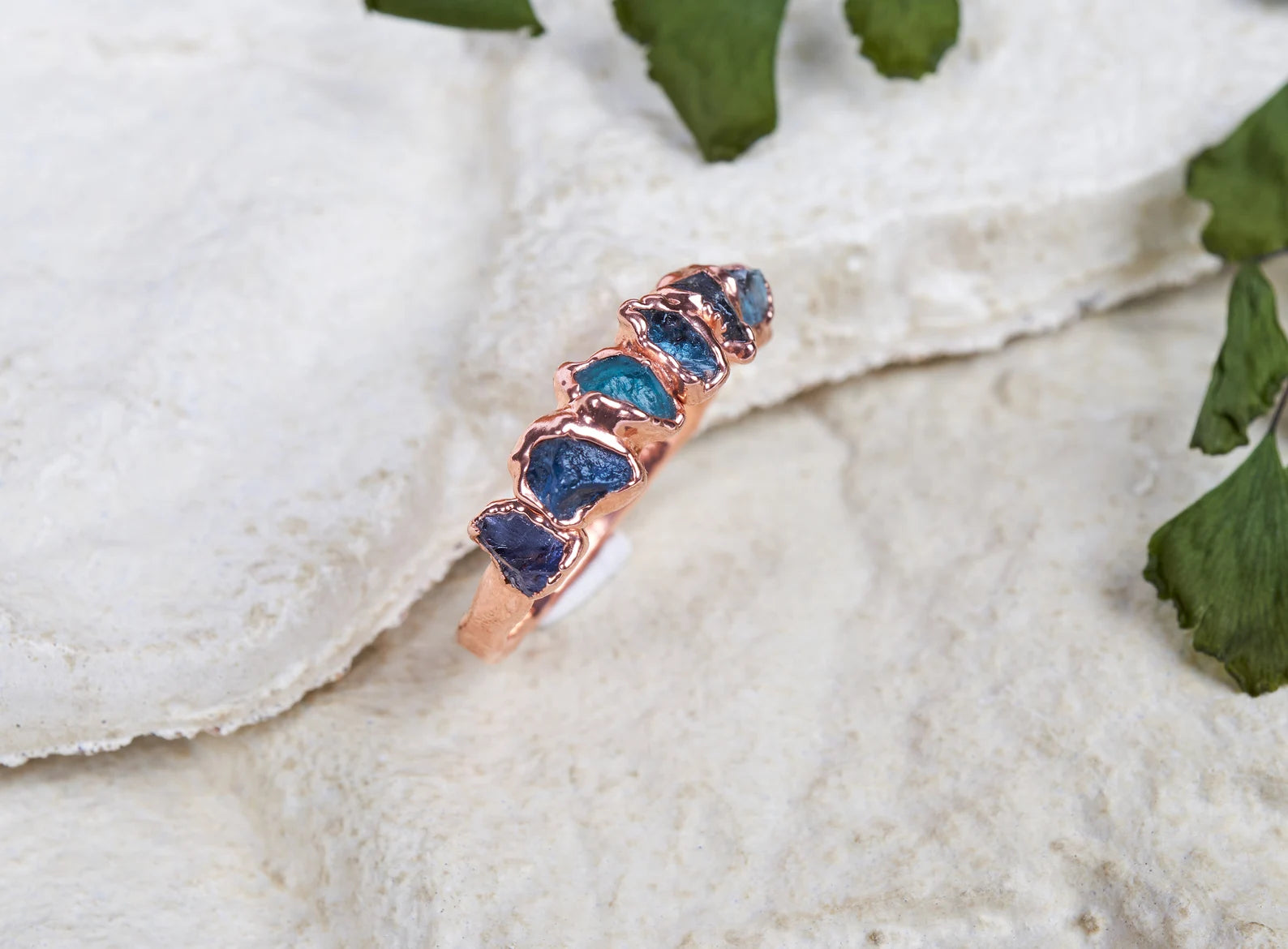 Blue stone ring | Irene