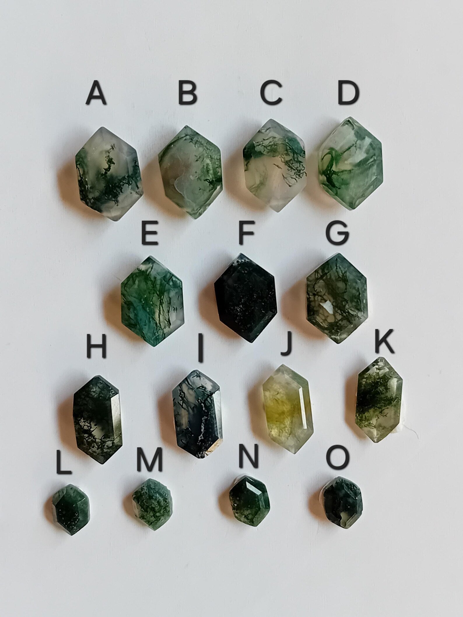 Mountain & Moss Agate ring | Larisa