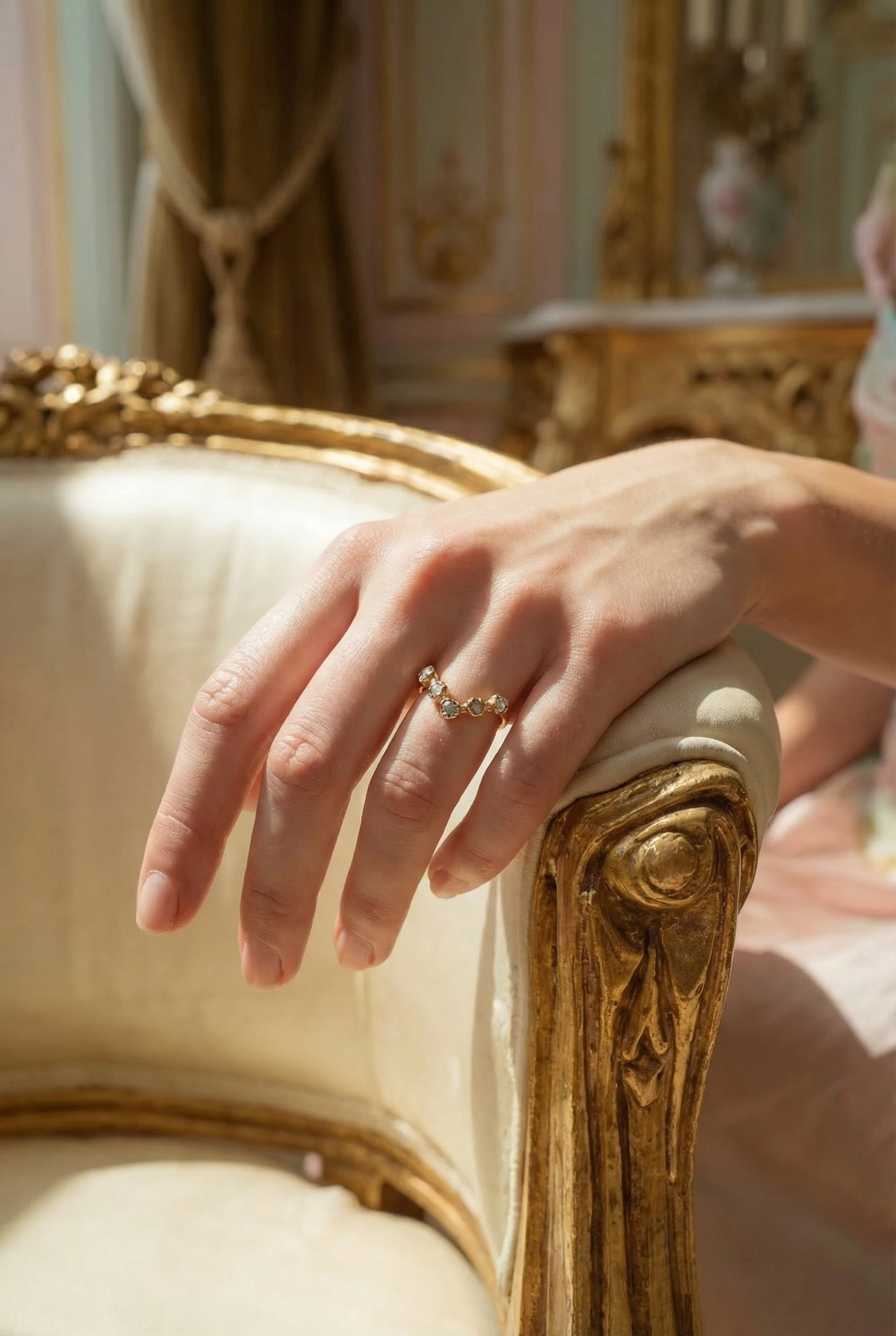 Chevron diamond ring | Vita