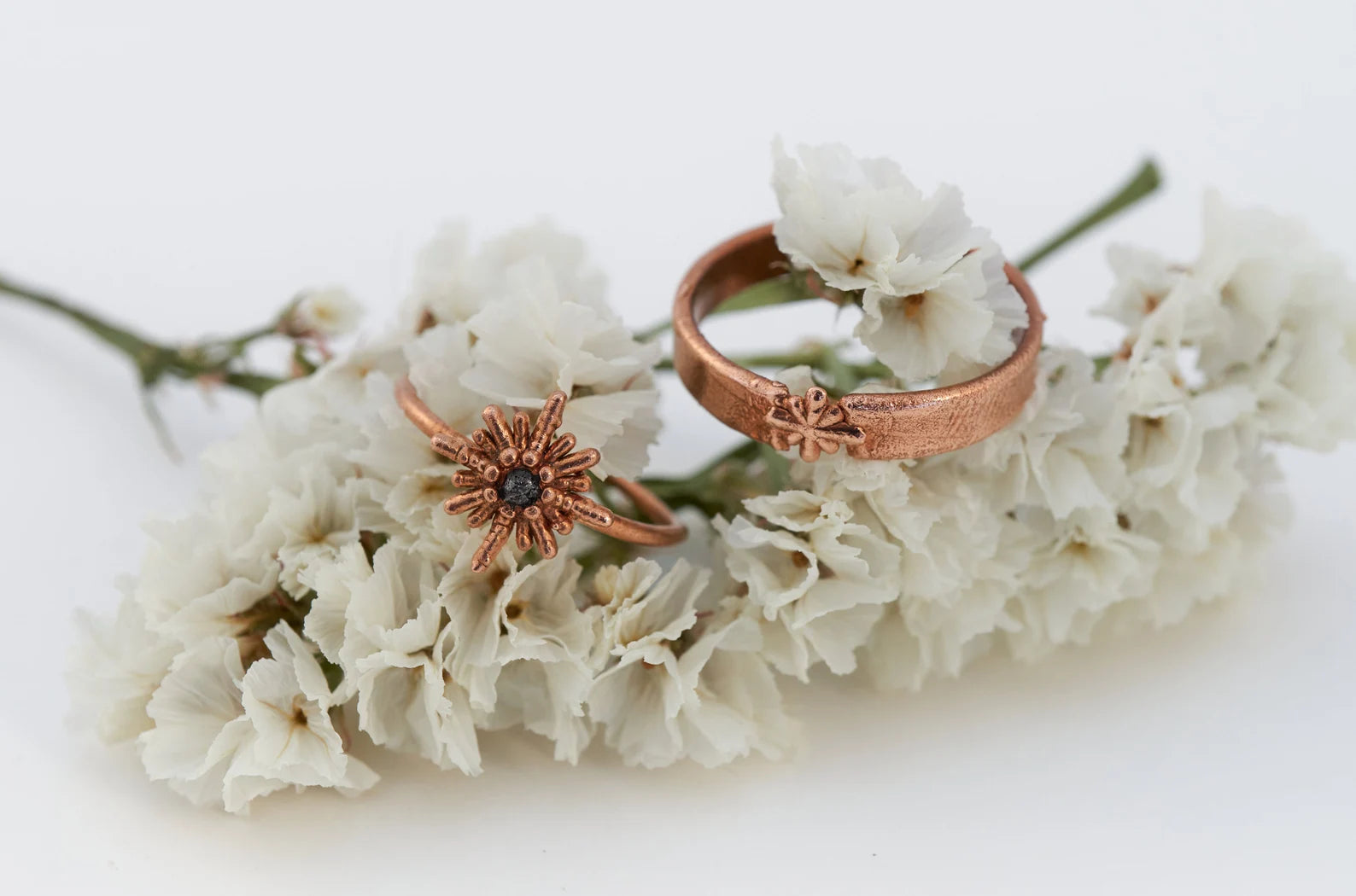 Stardust ring - Diamond Starburst Ring
