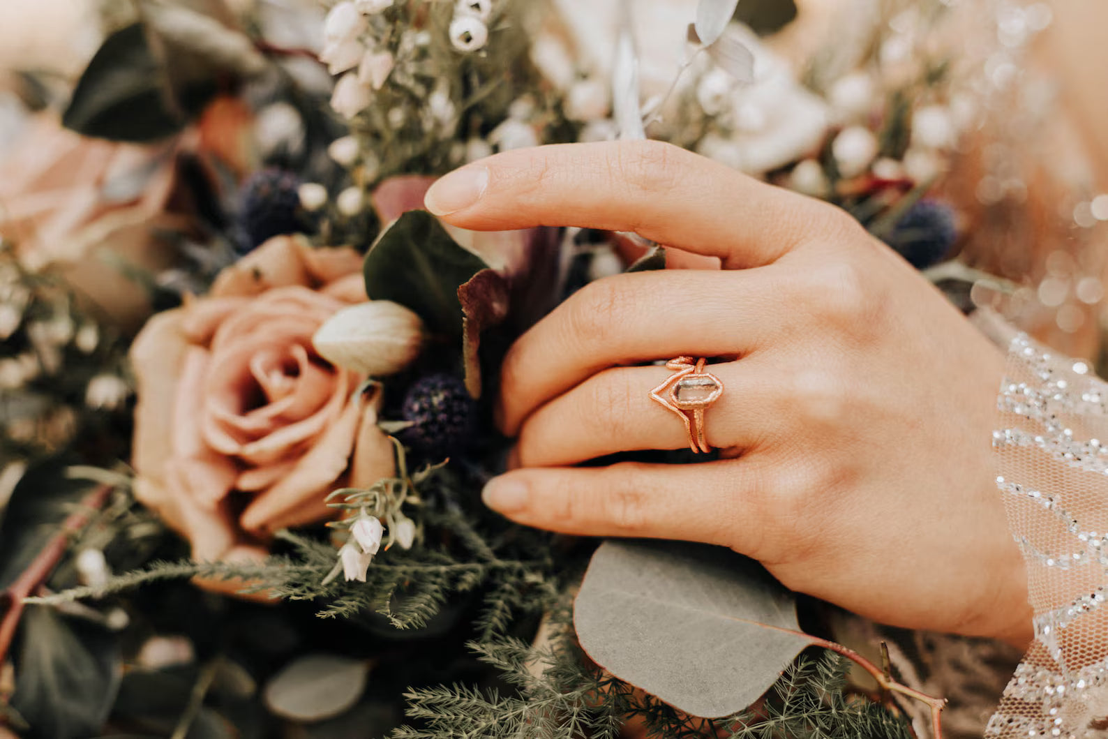 Mountain range ring | Sadie