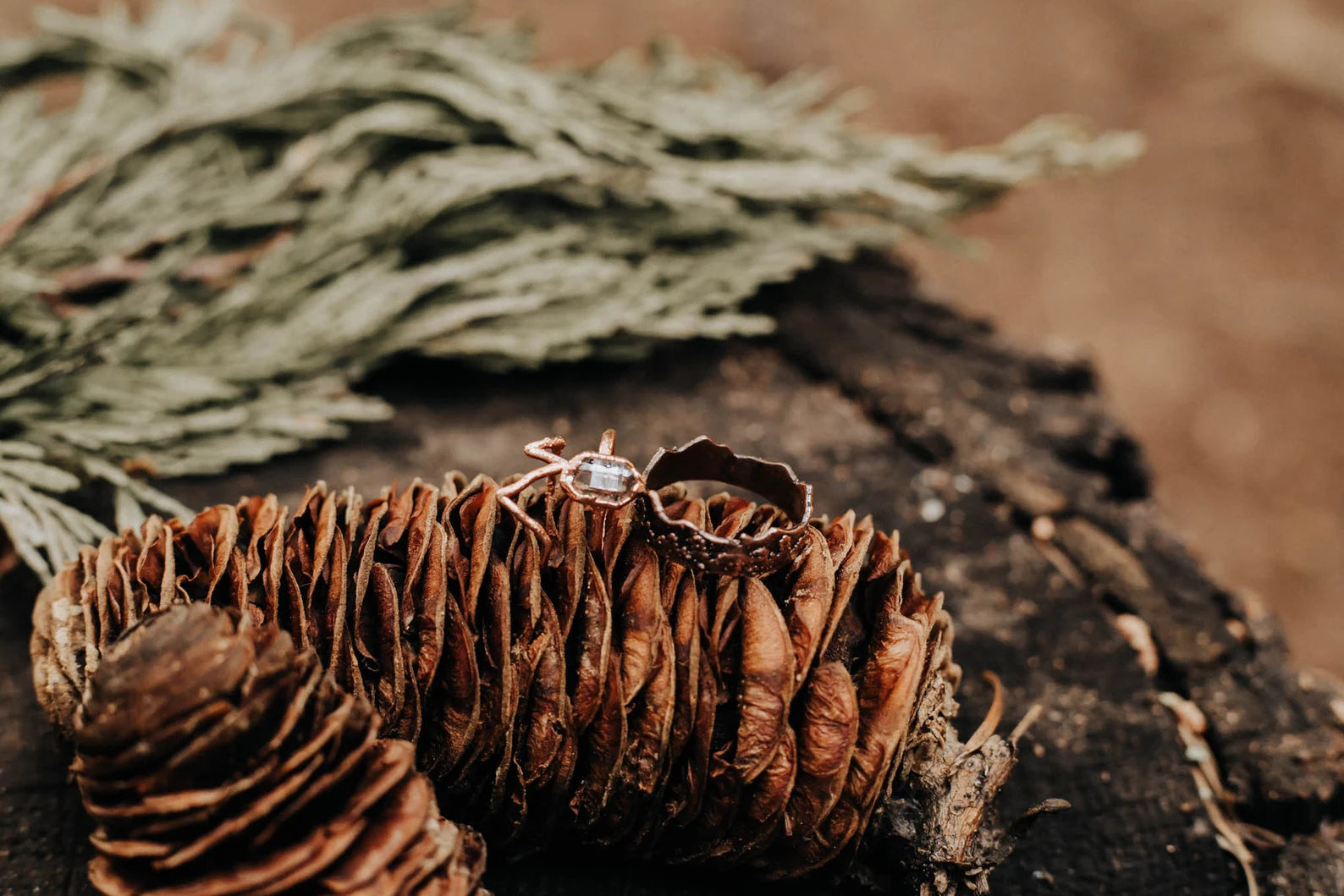 Mountain range ring | Sadie