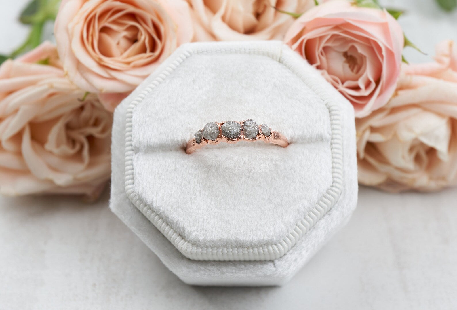 Five stone diamond ring | Ella