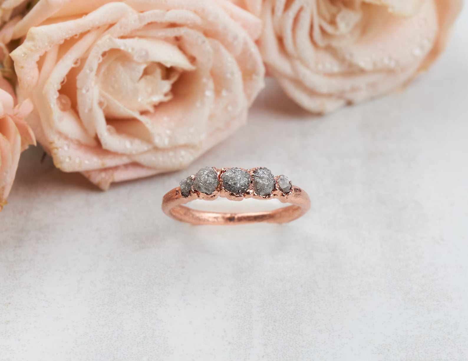 Five stone diamond ring | Ella