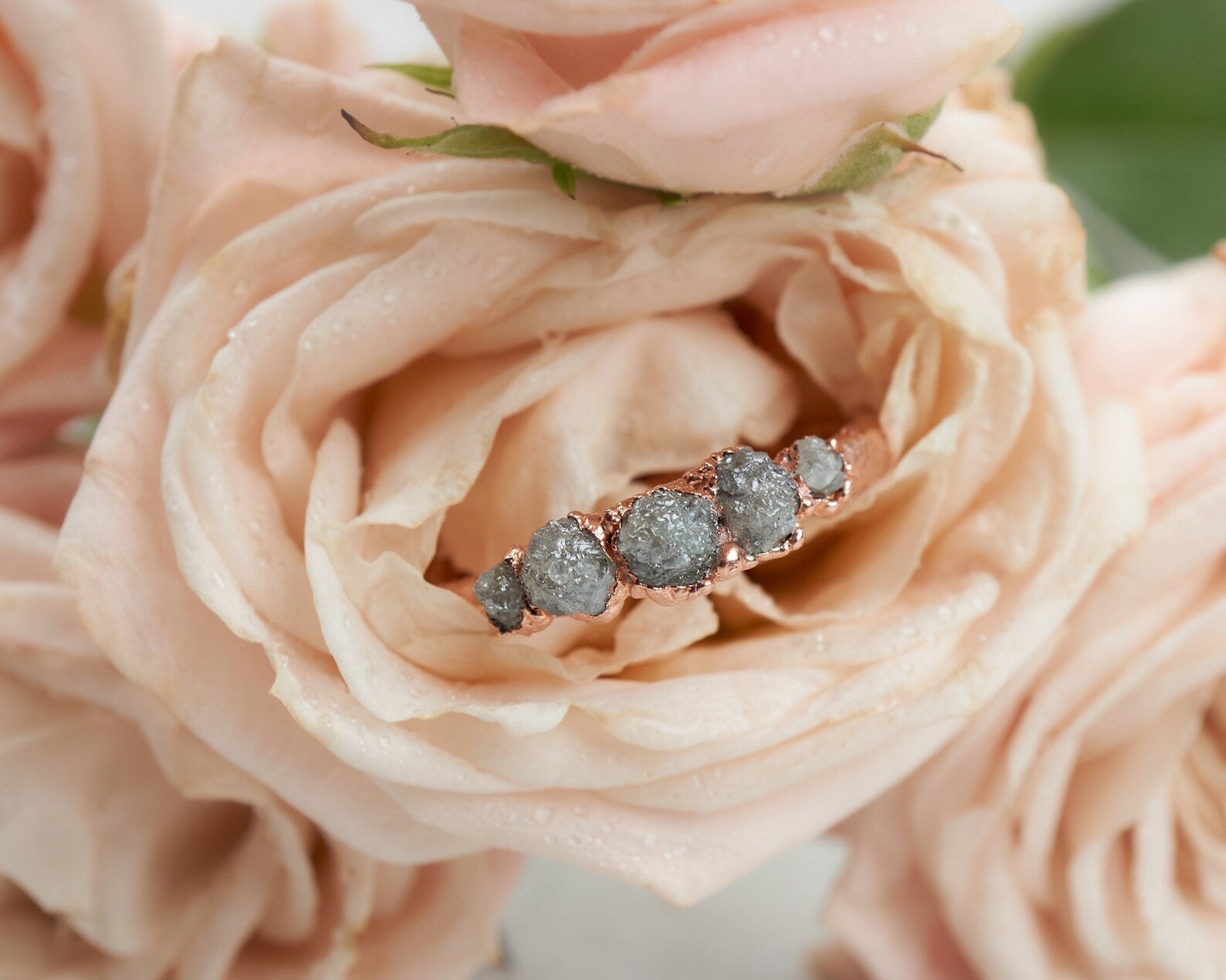 Five stone diamond ring | Ella