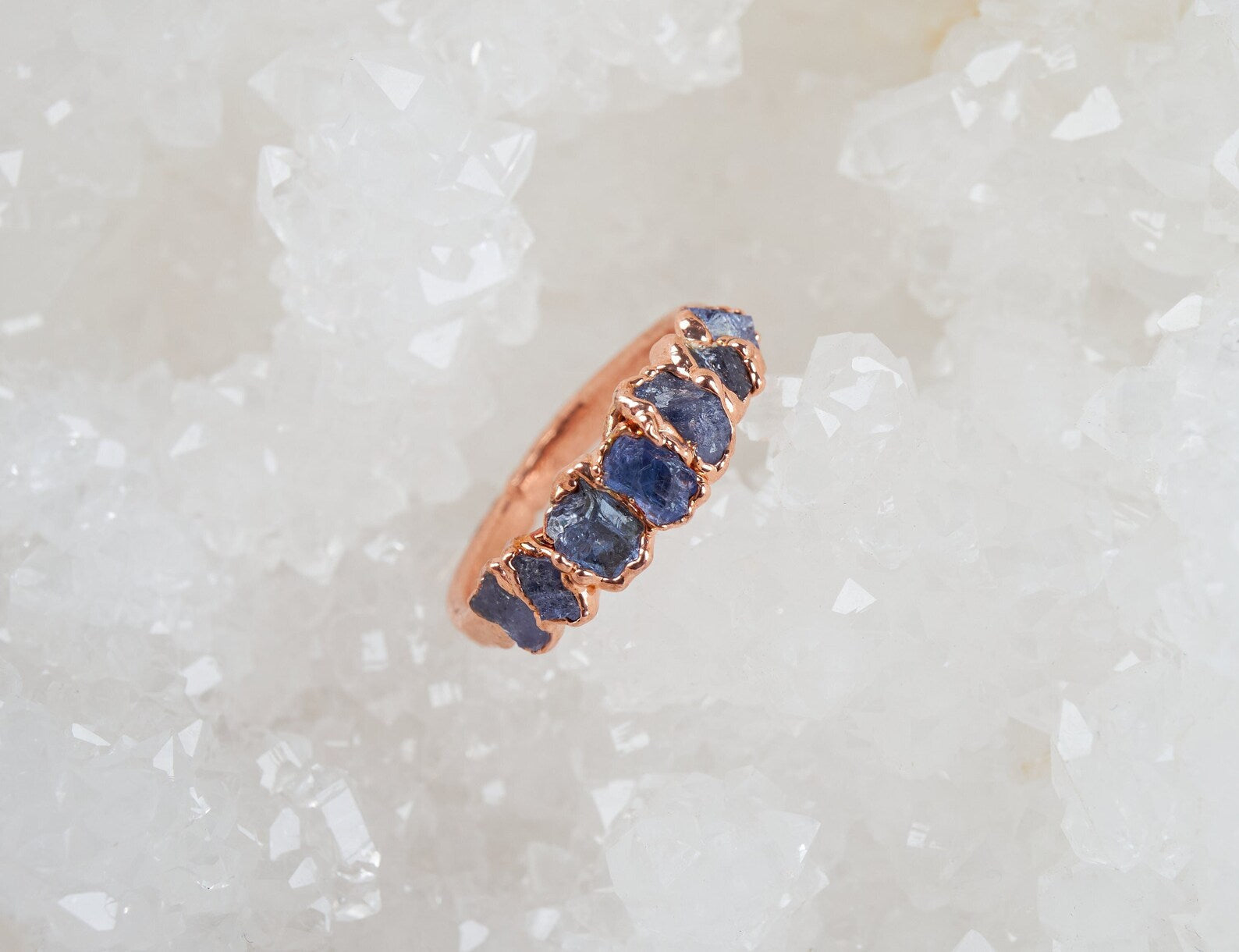 Tanzanite stackable ring | Edith