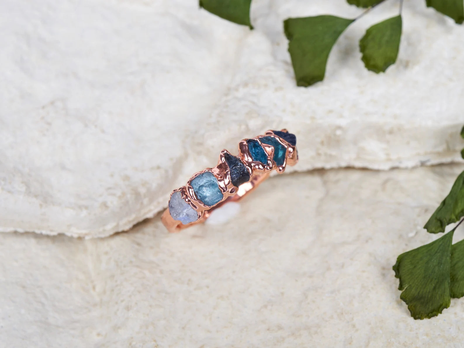 Blue stone ring | Irene