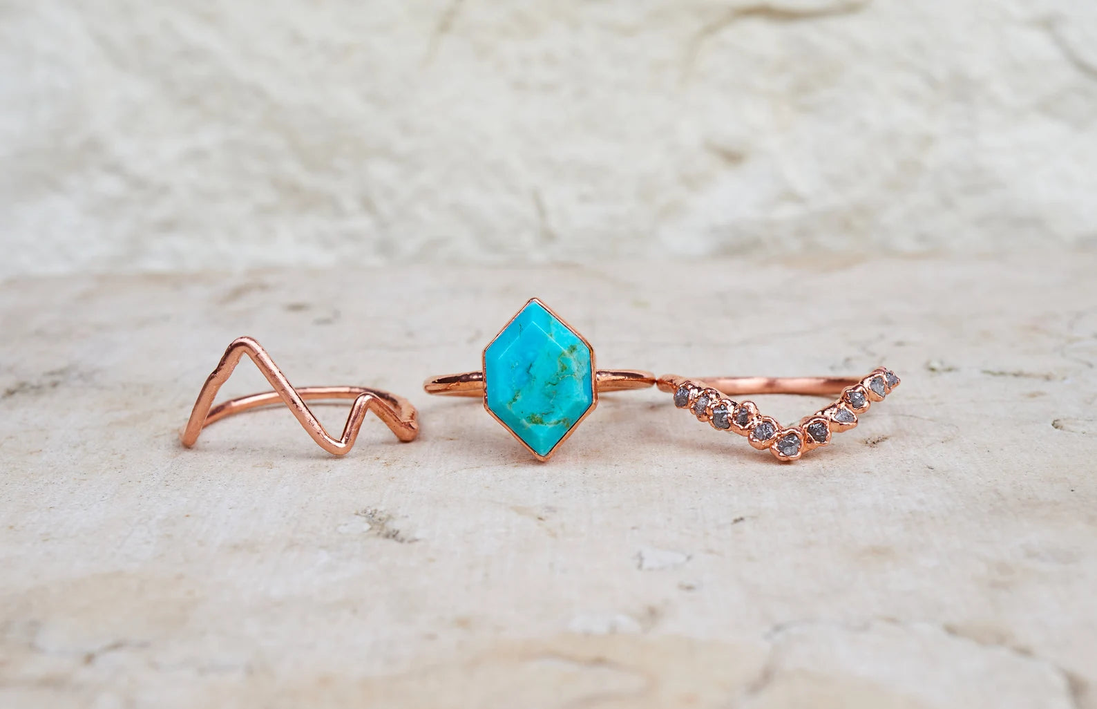 Turquoise promise ring | Margaret